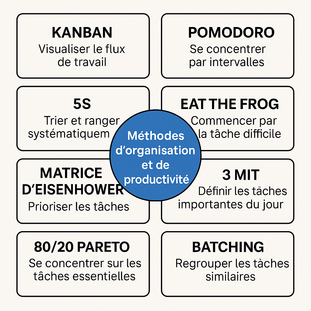 7 Méthodes d’organisation et de productivité